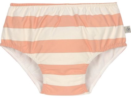 LÄSSIG SPLASH LÄSSIG Swim Diaper 2023 Girls block stripes milky/peach 07-12 mon. (Varianta Swim Diaper Boys block stripes milky/blue 07-12 mon.)