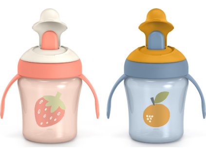 SUAVINEX | Nerozlitný hrníček GO NATURAL 200 ml - MODRÝ POMERANČ (Varianta SUAVINEX | Nerozlitný hrníček GO NATURAL 200 ml - MODRÝ POMERANČ)