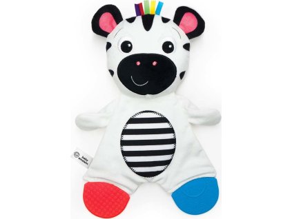 BABY EINSTEIN BABY EINSTEIN Kousátko plyšová senzorická Zebra Zen ™ 0m +