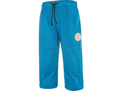 Little Angel kalhoty softshell STRETCH - petrolej (Velikost 86)