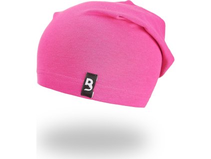 Little Angel Čepice smyk spadlá BARIDI Outlast® - růžová (Velikost 5 | 49-53 cm)