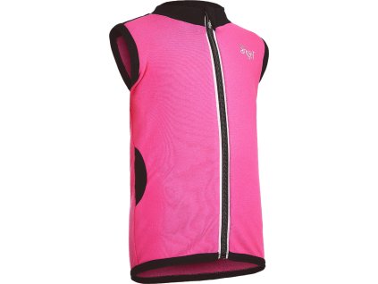 Little Angel vesta smyk REFLEX Outlast® - malinová/černá (Velikost 86)