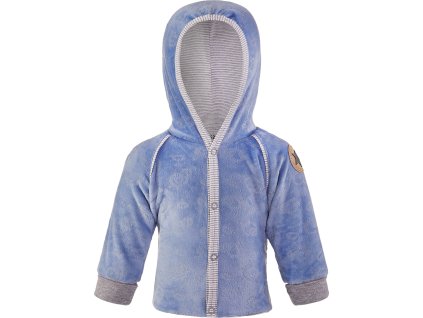 Little Angel kabátek NICKI Outlast® - sv.modrá-ovečky (Velikost 56)