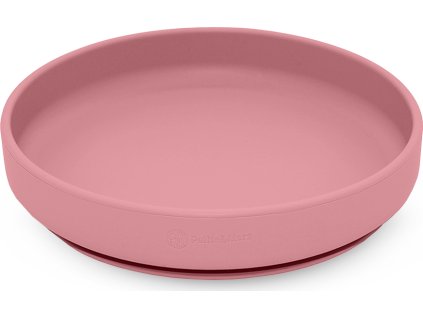 PETITEMARS PETITE&MARS Talíř silikonový s přísavkou TAKE&MATCH Dusty Rose 6m+