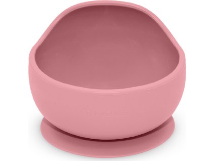 PETITEMARS PETITE&MARS Miska silikonová s přísavkou TAKE&MATCH Dusty Rose 6m+