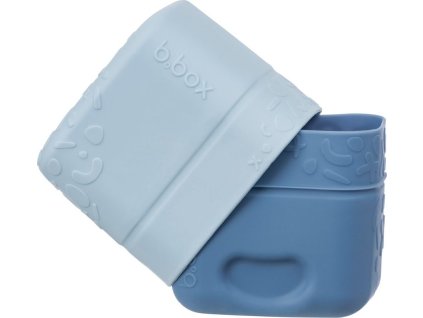 Mini krabička na svačinu - modrá