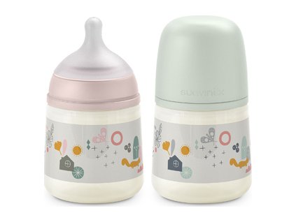 SUAVINEX l Láhev kojenecká 150 fyz S Walk - růžová (Varianta SUAVINEX l Láhev kojenecká 150 fyz S Walk - růžová)