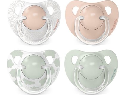 SUAVINEX | Dudlík anatomický silikon 0/6m 2 ks Dreams - růžový (Varianta SUAVINEX | Dudlík anatomický silikon 0/6m 2 ks Dreams - růžový )