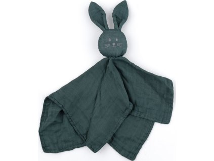 PETITEMARS PETITE&MARS Mazlíček bambusový mušelinový Hugo Misty Green 0m+