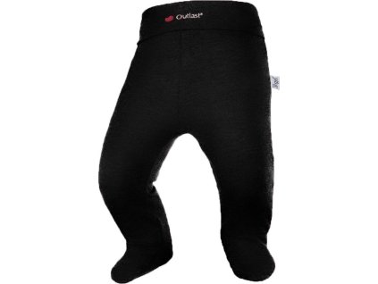 Little Angel polodupačky smyk Outlast® - černá (Velikost 56)