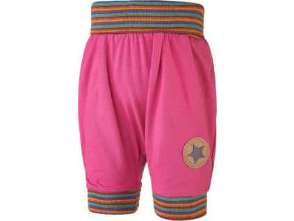 Little Angel Šortky tenké harémky Outlast® - tm.růžová (Velikost 68)