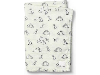 7333222020765 30350202415na bamboo muslin blanket darling dalmatians pp 2