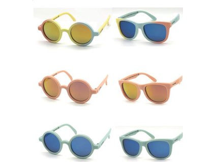 SUAVINEX | Dětské brýle - 0/12 měsíců polarizované NEW - Růžové hranaté (Varianta SUAVINEX | Dětské brýle - 0/12 měsíců polarizované NEW - Duhové kulaté)