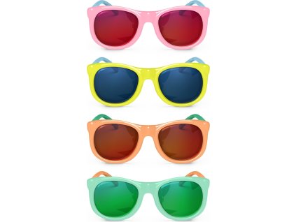 SUAVINEX | Dětské brýle - 24/36 měsíců polarizované - ORANŽOVÉ (Varianta DĚTSKÉ BRÝLE POLARIZOVANÉ 24/36M - ŽLUTÉ)