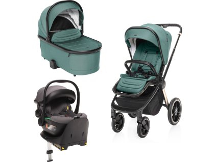 ZOPA Set kočárek Move Cross 3 + hluboká korba (Varianta All Black)