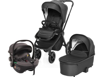 ZOPA Set kočárek Move Cross 3 + hluboká korba Move XL 3 + (Varianta All Black)