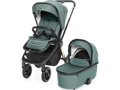 ZOPA Set Move Cross 3 + hluboká korba Move XL 3 + adaptéry (Varianta Metal Grey)