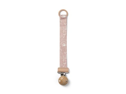 30155125401na pacifier clip wood monkey sunrise pink front ss23 pp
