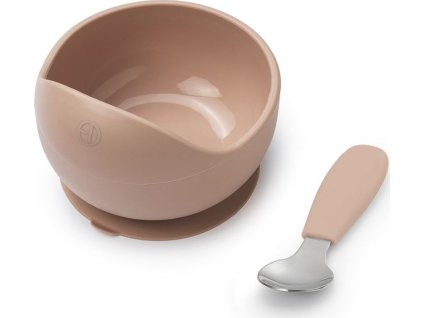 7333222019875 60245201151na silicone bowl set blushing pink pp