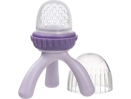 Krmící dudlík a kousátko - světle fialové