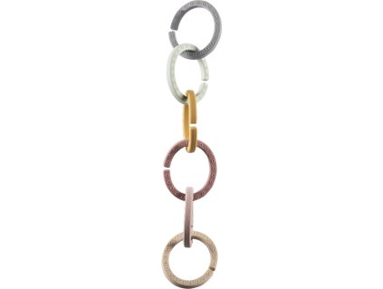 ZOPA Silikonové multifunkční kroužky řetěz (Varianta Multicolor)