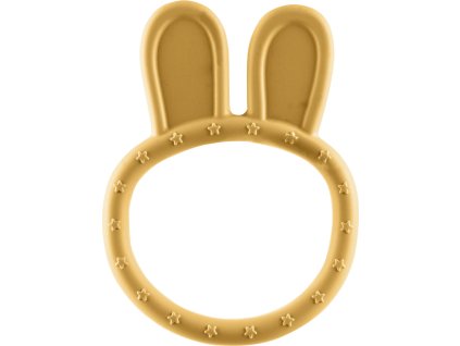 ZOPA Silikonové kousátko Rabbit (Varianta Mustard Yellow)