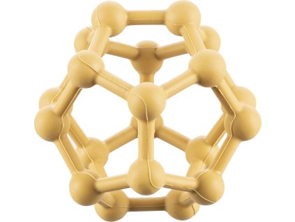 ZOPA Silikonové kousátko Atom (Varianta Mustard Yellow)