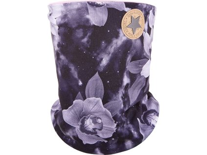 Little Angel nákrčník podšitý Outlast® - orchidej/levandulová (Velikost UNI)