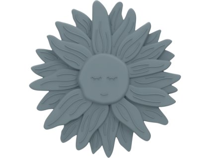 label label kousatko silikon sunflower blue