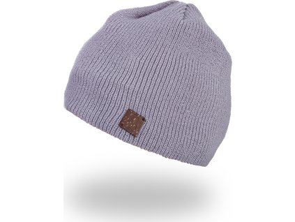 Little Angel Čepice pletená UNI Outlast ® - šedá (Velikost 5 | 49-53 cm)