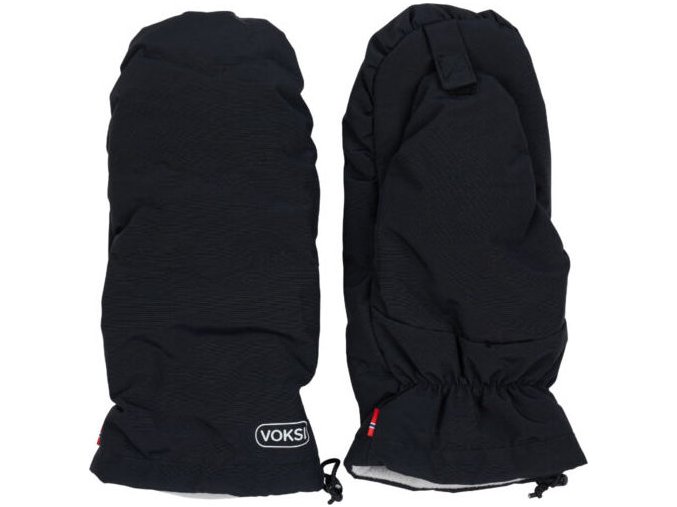 Voksi Stroller Mitten black light grey