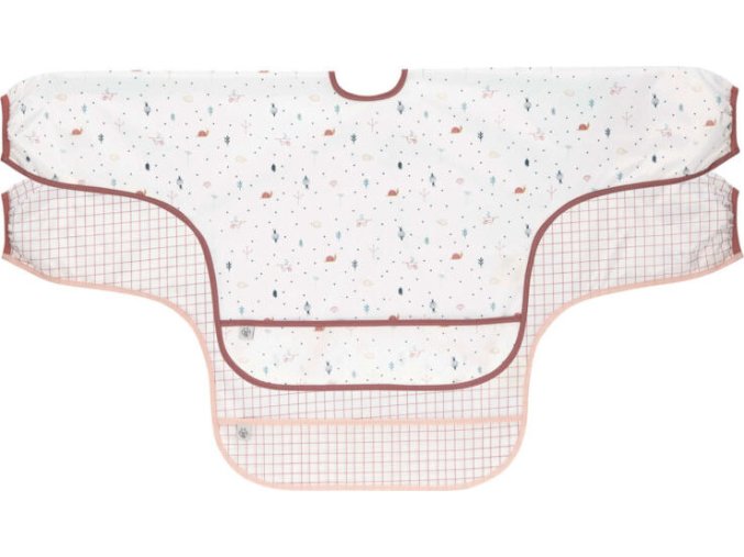 LÄSSIG BABIES LÄSSIG Long sleeve Bib 2024 Garden Explorer girls (Varianta LÄSSIG Long sleeve Bib 2024 Garden Explorer boys)