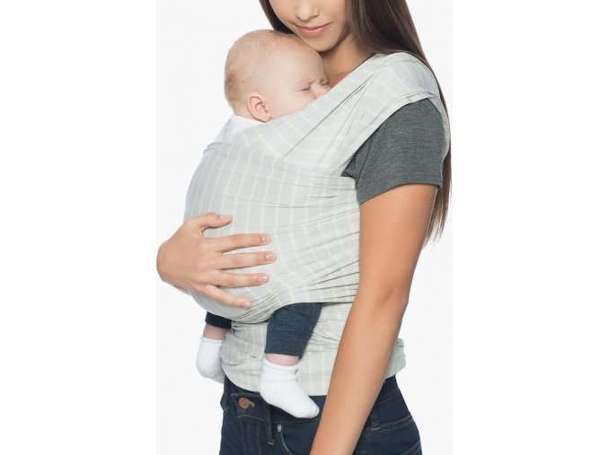 Ergobaby ŠÁTEK/Aura Wrap - Grey Stripes