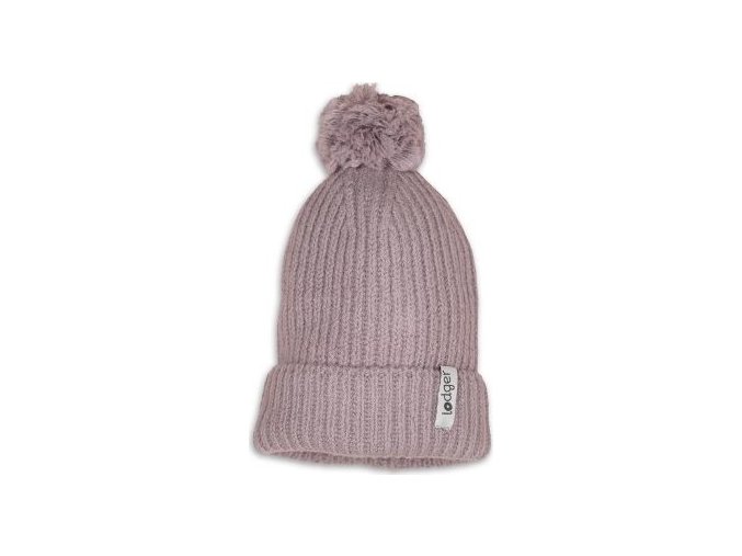 LODGER Čepice Merino Rose 0 - 3 měsíce