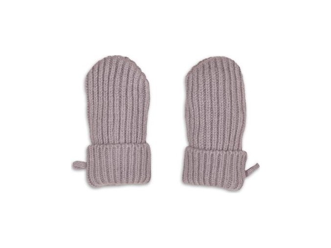 LODGER Rukavice Merino Rose 0 - 12 měsíců