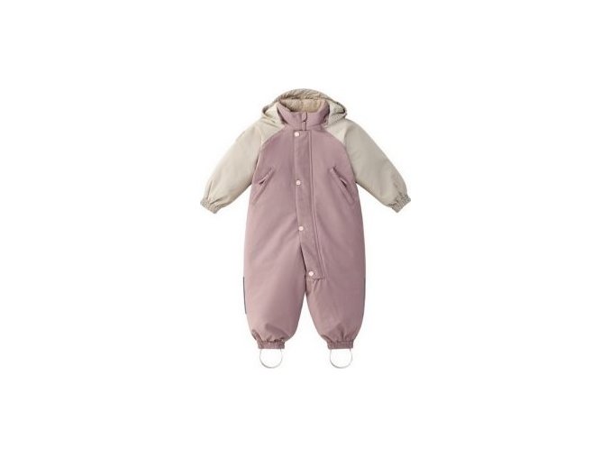 LEOKID Zimní kombinéza Color Block Pink Slate vel. 3 - 4 roky (vel. 98)