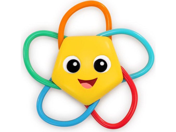 BABY EINSTEIN BABY EINSTEIN Kousátko s chrastítkem Soothing Star bez BPA 0m+