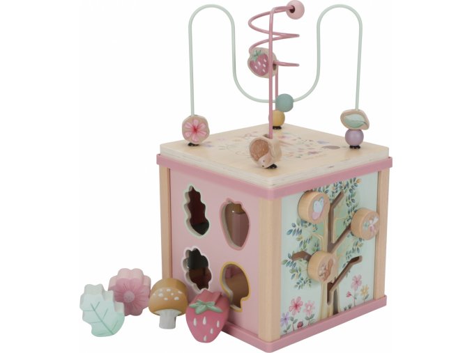 Little Dutch Kostka s aktivitami dřevěná Fairy Garden