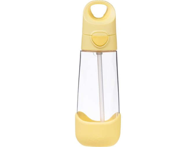 Lahev na pití s brčkem 600 ml - lemon twist