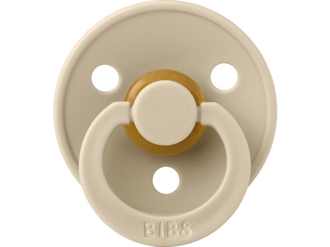 BIBS Colour cumlik z prirodneho kaucuku 1ks velkost 2 Vanilla 2002000245 5713795262816