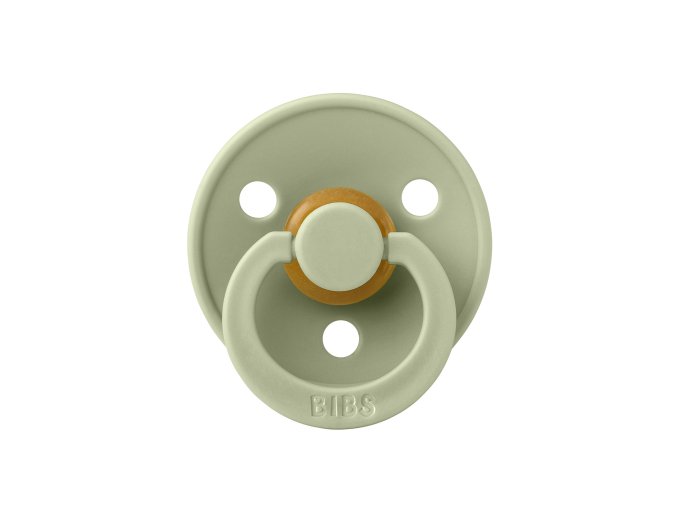BIBS Colour cumlik z prirodneho kaucuku 1ks velkost 1 Sage 1001000250 5713795262748