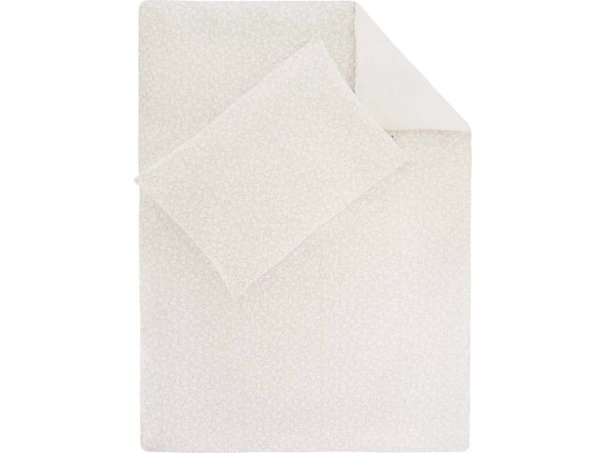 ESITO Dětské povlečení  Jersey Zája Light cream - 100 x 135, 60 x 40 cm