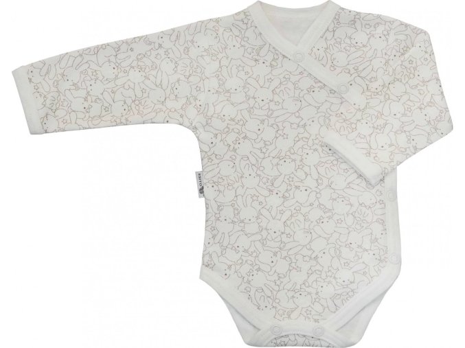 ESITO | Dětské body zavinovací Zája Light cream (Velikost 50)