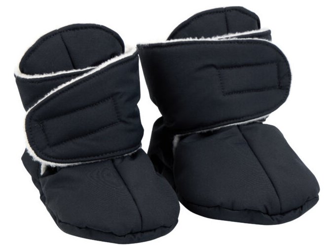 Voksi Voksi Baby Booties black light grey 0-1y (Varianta Voksi Baby Booties black light grey 0-1y)