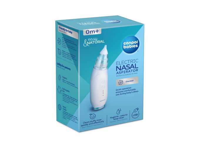 canpol babies elektricka nosni odsavacka easynatural