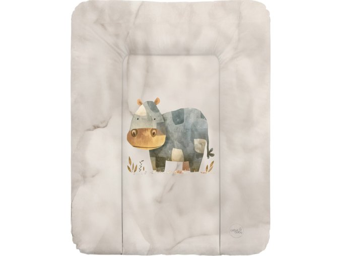 CEBA CEBA Podložka přebalovací měkká (50x70) Basic Cosy Hippo