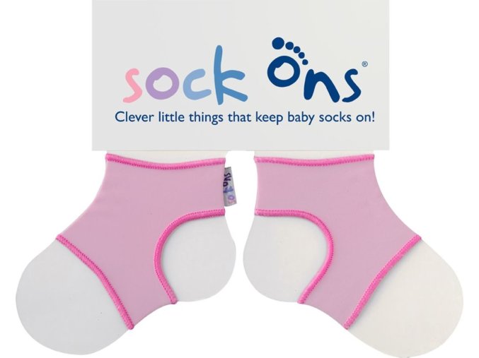 sock ons classic baby pink m 2