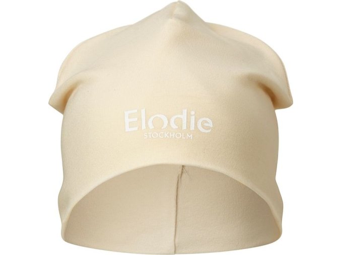 Logo Beanies Elodie Details - Oat White, 0-6 měsíců