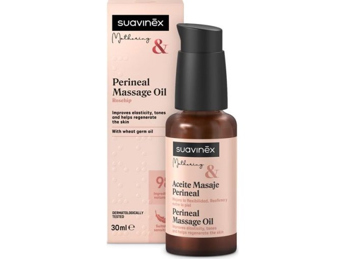SUAVINEX | Masážní olej na hráz a jizvy - 30 ml