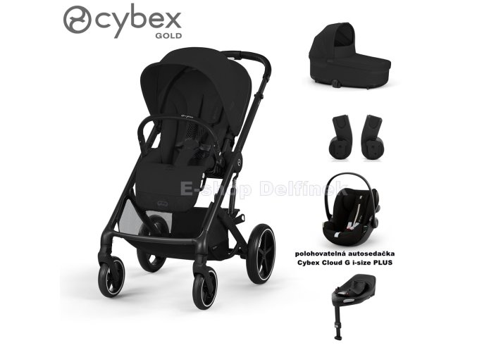 cybex Balios S Lux moon black M
